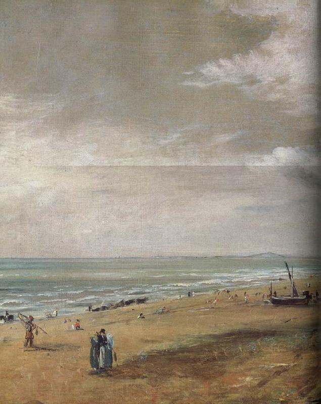 John Constable Hove Beach Norge oil painting art